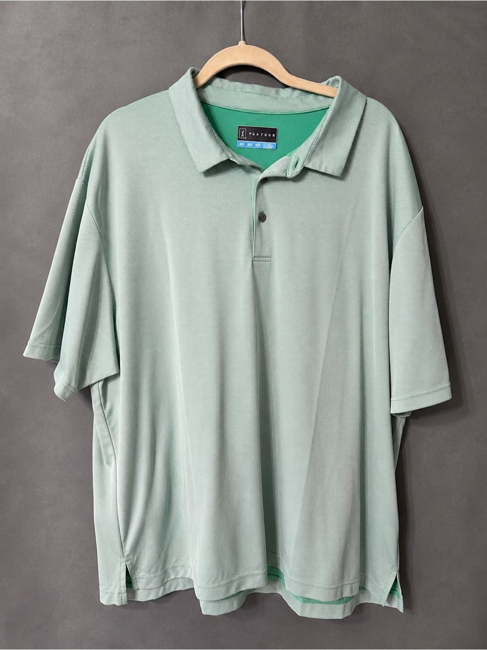 PGA Tour Men’s Polo Shirt - Light Sage